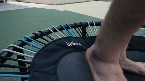 Rehab training on the Bellicon- also for professional athletes.